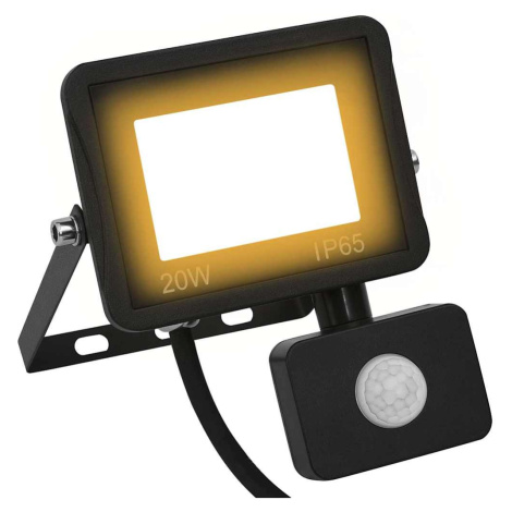 vidaXL LED reflektor se senzorem 20 W teplé bílé světlo