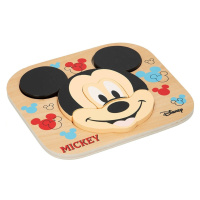 Mickey Mouse puzzle dřevěné 22x20cm