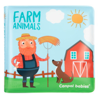 CANPOL BABIES - Knížka měkká pískací Farm Animals