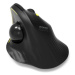 PORT bezdrátová ergonomická myš ERGONOMIC TRACKBALL, 2, 4 Ghz & Bluetooth, USB-A/C, černá