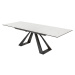 LuxD Keramický jídelní stůl Kody 180-230 cm vzor mramor