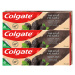 COLGATE Natural Extracts Zubní pasta Charcoal+White 3x 75 ml