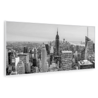 Klarstein Wonderwall Air Art Smart, infračervený ohřívač, 120 x 60, 700 W, New York City