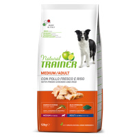 Natural Trainer Medium Adult kuřecí a rýže - 2 x 12 kg