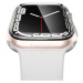 Spigen Ultra Hybrid kryt Apple Watch 9/8/7 45mm čirý