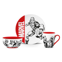EPEE merch - Dárkový set Marvel (miska/talíř/hrnek)