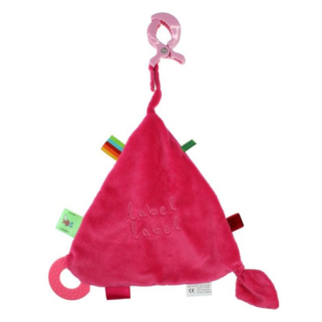 LABEL-LABEL - Hrací deka se skřipcem, růžová