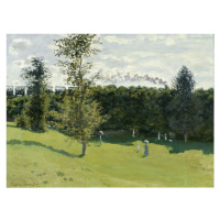 Obrazová reprodukce The Train in the Country (1870–71), Claude Monet, 40 × 30 cm