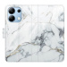 iSaprio flip pouzdro SilverMarble 15 pro Xiaomi Redmi Note 13