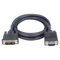 PremiumCord DVI-VGA kabel 2m - kpdvi1a2