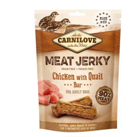 Carnilove Dog Jerky Quail & Chicken Bar 100 g