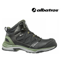 Bezpečnostní kotníková obuv ALBATROS Ultratrail Olive CTX Mid S3 ESD