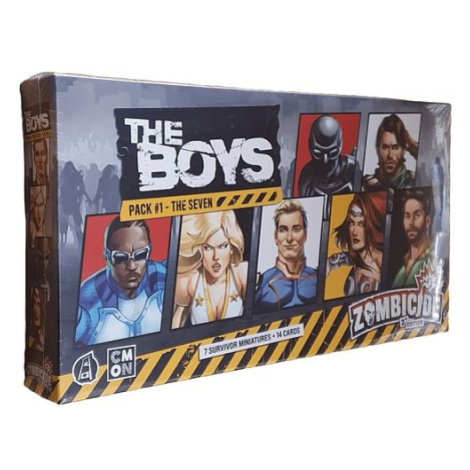 Zombicide (second edition): The Boys Pack #1: The Seven Cool Mini Or Not