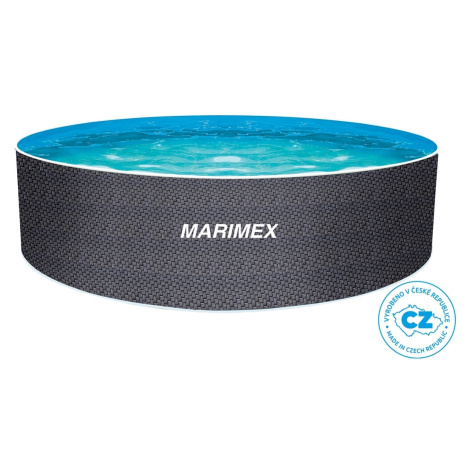 Bazén Marimex Orlando 3,66x1,22 m bez příslušenství - motiv RATAN