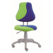 ALBA dětská rostoucí židle Fuxo S-line FUX0245 modro-zelená