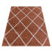 Ayyildiz koberce Kusový koberec Alvor Shaggy 3401 terra Rozměry koberců: 60x110