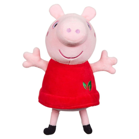 Peppa Pig plyšová Peppa červené šatičky 20 cm TM Toys