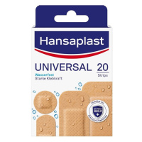 Hansaplast Universal náplast voděodolná 20ks