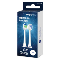 SimplyMed Gum Master náhradní hlavice ke kartačku DT1013B 2 ks bílé