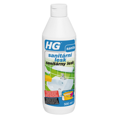 HG Sanitární lesk Čistič na koupelny 500 ml