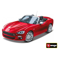 Bburago 1:24 Fiat 124 Spider Red,  W007304