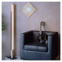 Deko-Light LED stojací lampa Madera dubové dřevo, stmívatelná