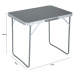Ak furniture Kempingový stolek ARES 70x50 cm šedý
