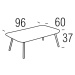 Belta / Frajumar designové konferenční stoly Rund M