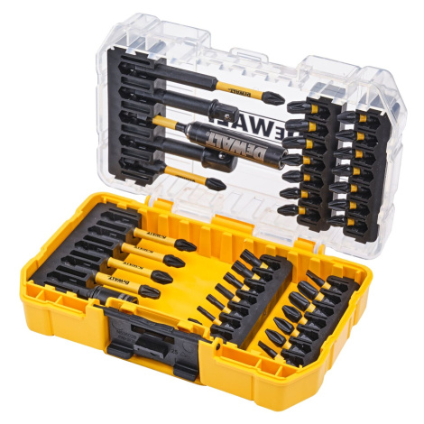 DeWALT DT70740T 1/4" HEX sada FlexTorq EXTREME rázové bity s adaptéry / ToughCase