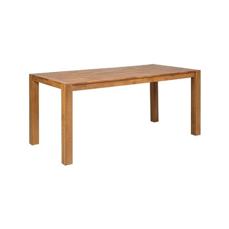 Světle hnědý dubový jídelní stůl 180 cm NATURA, 58842 BELIANI