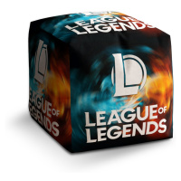 Sablio Taburet Cube League of Legends Glow: 40x40x40 cm