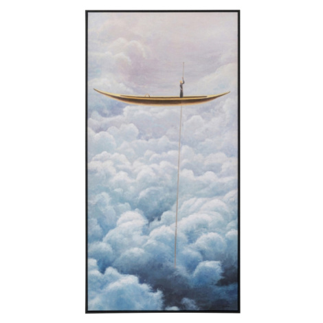 KARE Design Zarámovaný obraz Cloud Boat 60x120cm