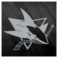 Logo na zeď - San Jose Sharks