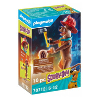 Playmobil 70712 scooby-doo! sběratelská figurka hasič