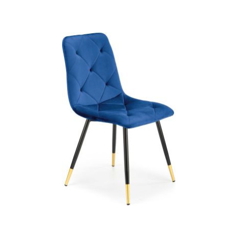 Jídelní židle K438 tmavě modrá FOR LIVING