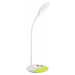 Solight LED stolní lampička nabíjecí, 5W, RGB podsvícení, stmívatelná, USB napájení WO44