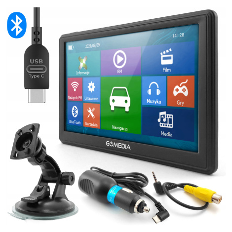 Gps navigace 7 Gomedia 7010 R02 2 Mapy iGo Primo Bluetooth Usb-c s Av