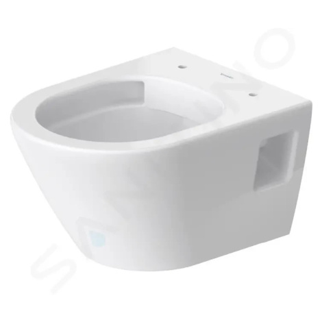 DURAVIT D-Neo Závěsné WC se sedátkem SoftClose, Rimless, bílá 45870900A1