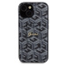 Guess PU Grip Stand G Cube kryt iPhone 15 černý