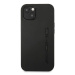 AMG AMHCP13MDOLBK hard silikonové pouzdro iPhone 13 6.1" black Leather Hot Stamped