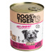Dogs'n Tiger Adult 12 × 800 g - výhodné balení - jehněčí a pastinák