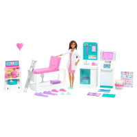 Mattel Barbie Klinika 1. Pomůcti s doktorkou herní set GTN61