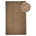 Hnědý jutový koberec Flair Rugs Jute, 160 x 230 cm