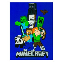 Carbotex Dětská deka Minecraft Time to Mine