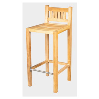 FaKOPA s. r. o. NANDA barovka - stabilní barová židle z teaku