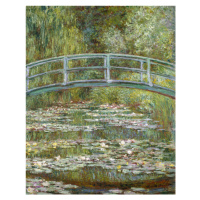 Obrazová reprodukce Rybník s lekníny, Claude Monet, 30 × 40 cm