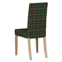 Dekoria Potah na židli IKEA  Harry, krátký, kostka teleno-červená, židle Harry, Quadro, 142-69