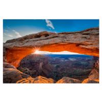 Fotografie Sunrise at Mesa Arch, Michael Zheng, 40 × 26.7 cm