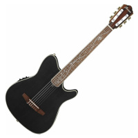 Ibanez TOD10N-TKF Tim Henson Tree of Death Signature Transparent Black Elektroakustická kytara