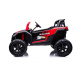 mamido Elektrické autíčko Buggy UTV Strong 24V nafukovací kola červené